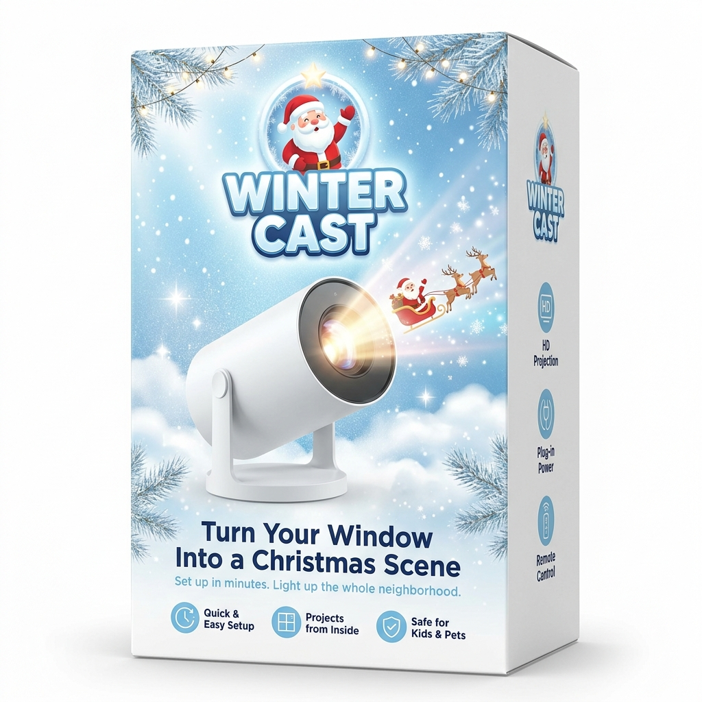 WinterCast Christmas Projector