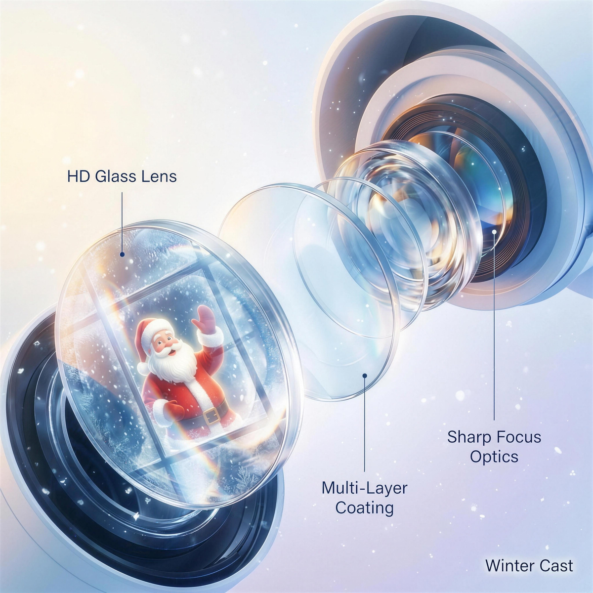 WinterCast Christmas Projector